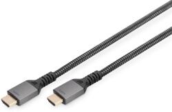 ASSMANN HDMI 2.1 Összekötő Fekete 2m 330200-020-S (330200-020-S)