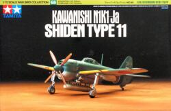 TAMIYA 1/72 Kawanishi N1K1-JA Shiden Type 11 vadászgép modell (TA60768)
