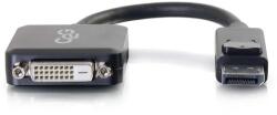 C2G DisplayPort DVI-D Átalakító Fekete 10cm 54321 (54321)
