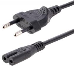 StarTech 230V Piskóta Táp Fekete 2m 752E-2M-POWER-LEAD (752E-2M-POWER-LEAD)