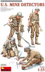 MiniArt Models 1/35 Amerikai aknakereső csapat katonai modell figura szett (35251)