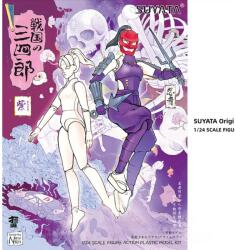  Suyata 1/24 Sanshirou From The Sengoku Purple női ninja figura modell (SUYSNS005)