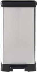 Keter pedálos szemetes, fémhatású, 50 l - emag