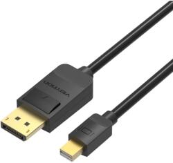 Vention DisplayPort 1.2/1.2a Mini DisplayPort Átalakító Fekete 2m HAABH (HAABH)