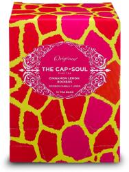 The Capsoul Rooibos fahéjas tea The Cap Soul, Rooibos fahéjas citrom, antioxidáns, erősen aromás, 15 tasak, 100%-ban természetes összetevők (167443)