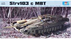 Trumpeter 1/72 Strv103 c tank modell (07220)