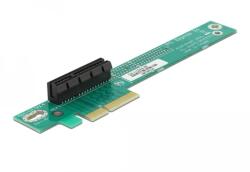 Delock PCI Expressz 4x-es bővítő kártya - 90°-kal balra döntött PCI Expressz 4x-es csatlakozóval (89103)