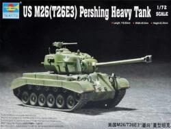 Trumpeter 1/72 M26 (T26E3) Pershing amerikai nehéztank modell (TRU07264)