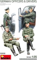 MiniArt Models 1/35 Német katona tisztek és sofőrök modell kiegészítő (MI53030)