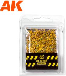 AK Interactive 1/35 Oak Autumn Leaves őszi tölgyfa levelek dioráma kiegészítő 7g (AK8162)