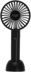 Adler AD 7338 Mini USB Ventilátor Fekete (AD 7338)