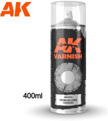 AK Interactive Semi Gloss Varnish fél fényes lakk spray 400ml (AK1014)
