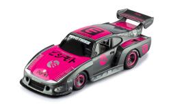 IXO Models Model de colecție IXO Curse: Mașini - Porsche 935 K3V Bisimoto, #42, Endurance Racing GT (Grey Metallic/Pink) (2019) (GTM172LQ22)
