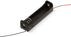  Elem Tartó - AAA Ceruzaelem - 12cm Kábel - Fekete