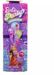 Mattel Barbie Party Reveal: Glamour meglepetés szett - Piros baba