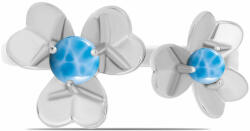  Ezüst Gyűrű Barahonai Larimarral, Y61783/62