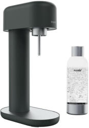 Mysoda Ruby 2 Szódagép, Fekete-Ezüst + 2 db 0, 5L palack + 1 szörp