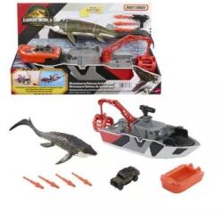 Mattel Matchbox: Jurassic World hajó Monosaurusszal