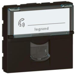 Legrand Priza Date RJ45 CAT6A STP 2M Legrand Mosaic negru mat 079176L (079176L)
