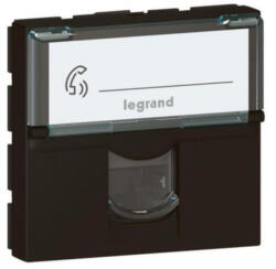 Legrand Priza Date RJ45 CAT6 FTP 2M Legrand Mosaic negru mat 079165L (079165L)