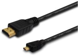 SAVIO CL-39 HDMI - Micro HDMI kábel 1m (CL-39) (CL-39)