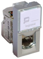 Legrand Priza Date RJ45 CAT6A STP 1M Legrand Mosaic aluminiu 079473 (079473)