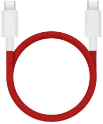 OnePlus SUPERVOOC USB-C-USB-C mágneses töltő és adatkábel, 1, 2m, 10A, piros (57983127492)