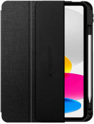 Apple Tech-Protect Sc Pen Canvas Apple iPad 11 2025 / 10.9 2022 oldalra nyíló, kitámasztható mappa tok ceruza tartóval, fekete - phoner