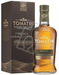 TOMATIN Whisky Legacy Bourbon & Virgin Oak Cask Single Malt Scotch 0, 7l DD