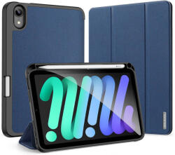 Apple Dux Ducis Domo Apple iPad Mini 7 / 6 kihajtható tok pencil tartóval, kék - phoner