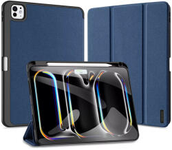 Apple Dux Ducis Domo Apple iPad Air 13 (2024 / 2025) kihajtható tok pencil tartóval, kék - phoner