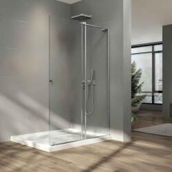 Mediterraneo Paravan de dus tip Walk-in Mediterraneo Vario crom sticla securizata 8 mm 120 cm (R22WI01-L-120)
