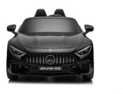 Mamido Elektromos kisautó Mercedes AMG SL63 4x200W 24V fekete EVA, ECO bőr (S-DK-SL63-24V-BLACK) - jatekokminiszteriuma