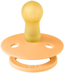 BIBS játszócumi - Colour natúr kaucsuk 6-18 hó mangó 1 db tasakban - vital24