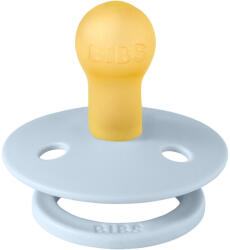 BIBS játszócumi - Colour natúr kaucsuk 0-6 hó pasztellkék 1 db tasakban - vital24