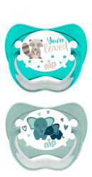 Nip 31003 NIP Family szilikon játszócumi 0-6 hónapos korig 2db-os