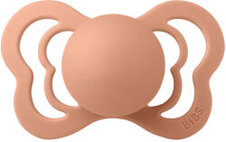 BIBS játszócumi - Couture natúr kaucsuk 6-36 hó barack 1 db tasakban - vital24