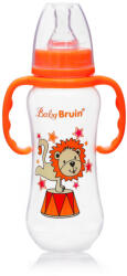 Baby Bruin 240 ml PP c. üveg fogóval karcsúsított narancs