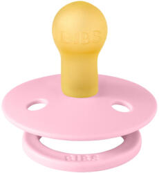 BIBS játszócumi - Colour natúr kaucsuk 0-6 hó babarózsaszín 1 db tasakban - vital24