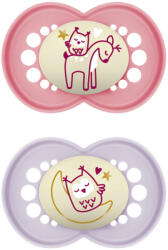 MAM játszócumi Original Night szilikon 16hó dupla lány - vital24