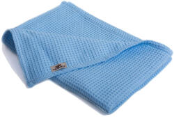 Vaganza takaró pamut Waffle 70x90cm kék