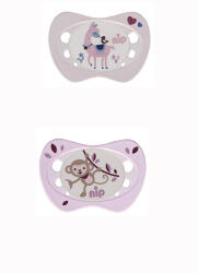 Nip Újszülött szil. jcumi 0-2 2db rózsa láma- lila majom