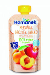 HAMANEK HAMÁNEK Őszibarack, sárgabarack, alma 100 g