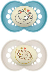 MAM játszócumi Original Night szilikon 16hó dupla fiú - vital24