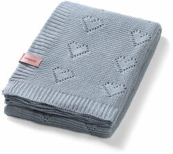 BabyOno babatakaró bambusz kötött 75x100cm szürke 1478/02