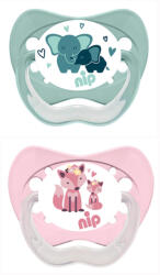 Nip Family szil jcumi 0-6 2db elefánt- lány róka