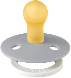 BIBS játszócumi - Colour natúr kaucsuk éjszakai 0-6 hó delfin 1 db tasakban - vital24