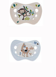 Nip Újszülött szil. jcumi 0-2 2db kék láma- fehér majom