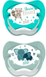Nip Family szil jcumi 0-6 2db mosómedve -elefánt