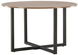  Asztal Dallas 4897 (Fekete + Dió)